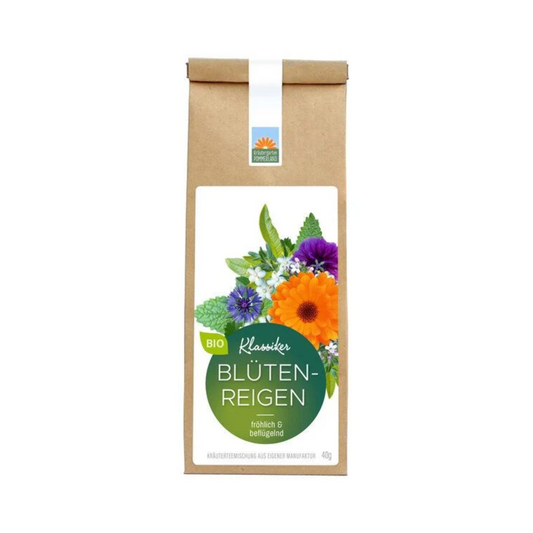Bio Kräutergarten Pommerland Blütenreigen Tee 40g