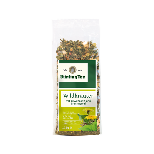 Bünting Tee Wildkräuter Kräuter&Früchtetee 125g