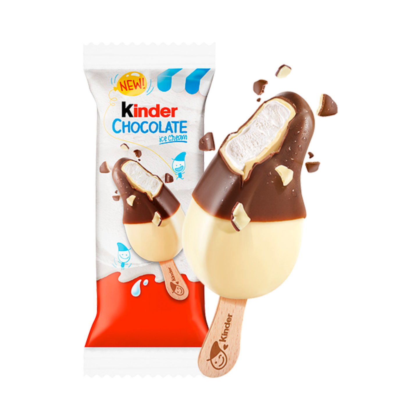Ferrero kinder Schokolade Eis Stick 55ml