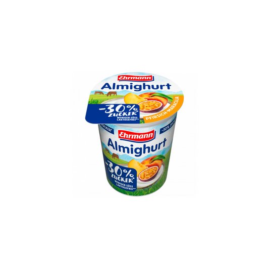 Almighurt Pfirsich-Maracuja weniger süß 150g