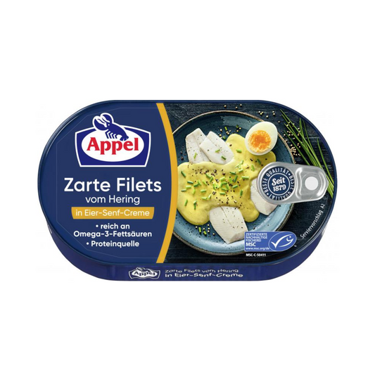 MSC Appel Heringsfilets Eier-Senf-Creme 200g