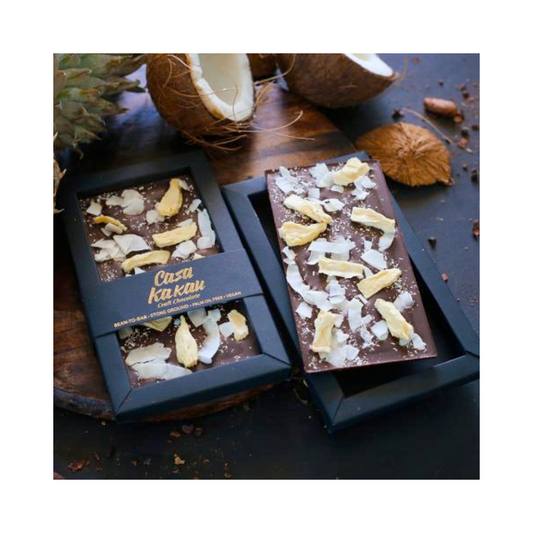 Casa Kakau Craft Chocolate Ananas&Kokosnuss 70g
