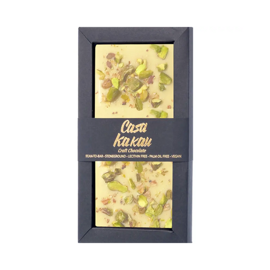 Casa Kakau Craft Chocolate Weiße Pistazie&Zitrone 70g
