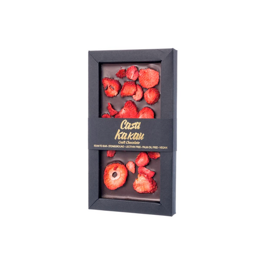 Casa Kakau Craft Chocolate Erdbeer 70g