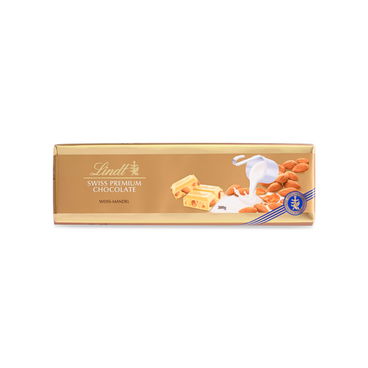 Lindt Weiße Mandel Tafel 300g