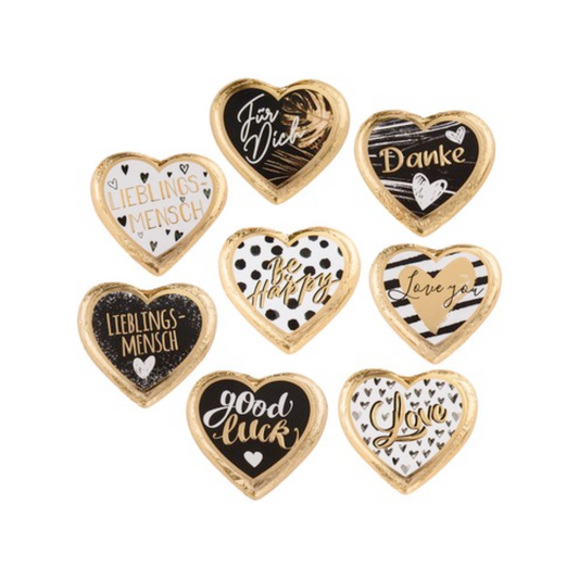 Günthart Große Pralinenherzen gold Collection 24g
