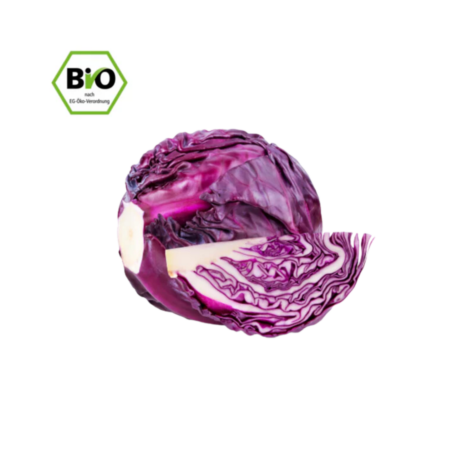 Bio Rotkohl 1 Stück