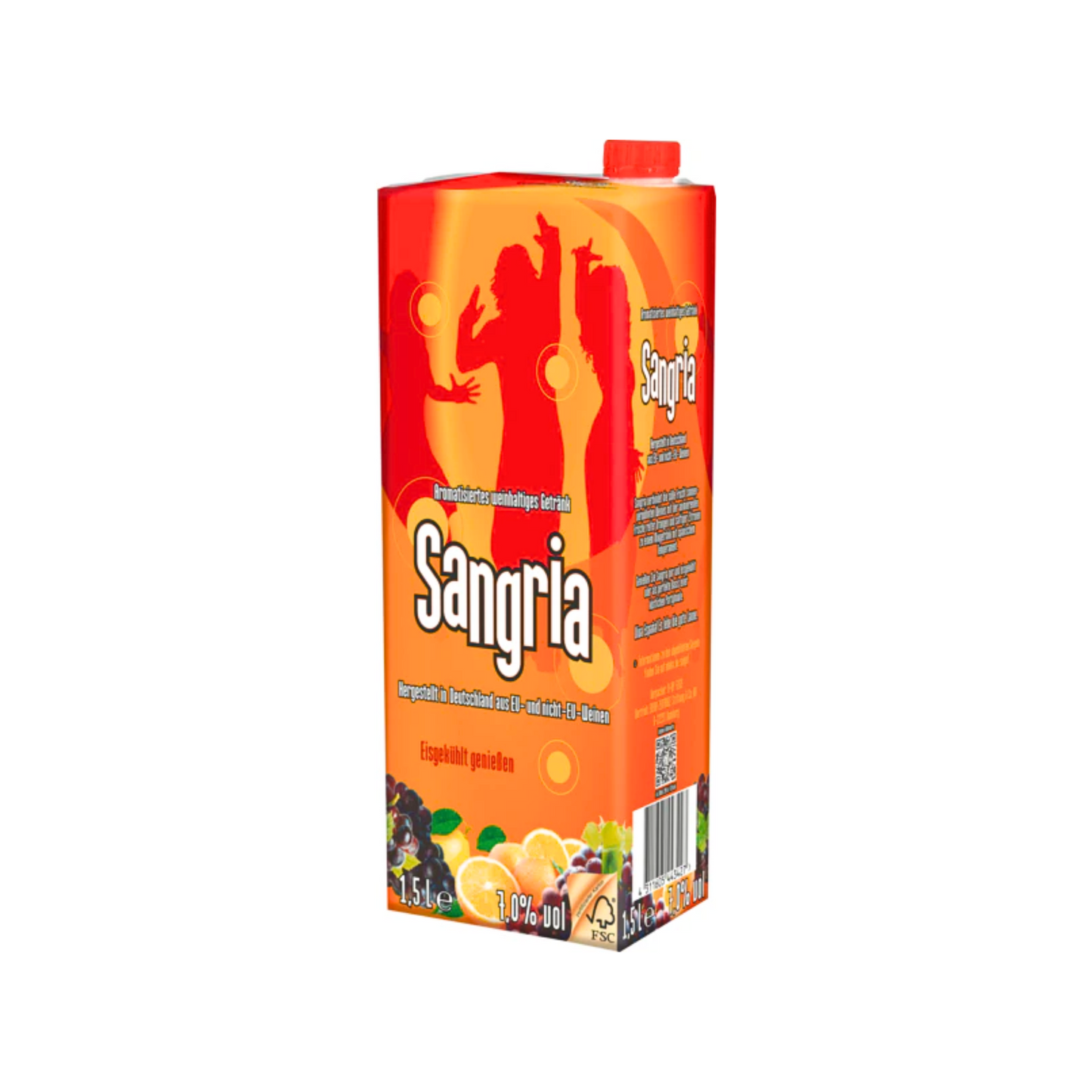 Sangria weinhaltiges Getränk 1,5l Tetra Pak