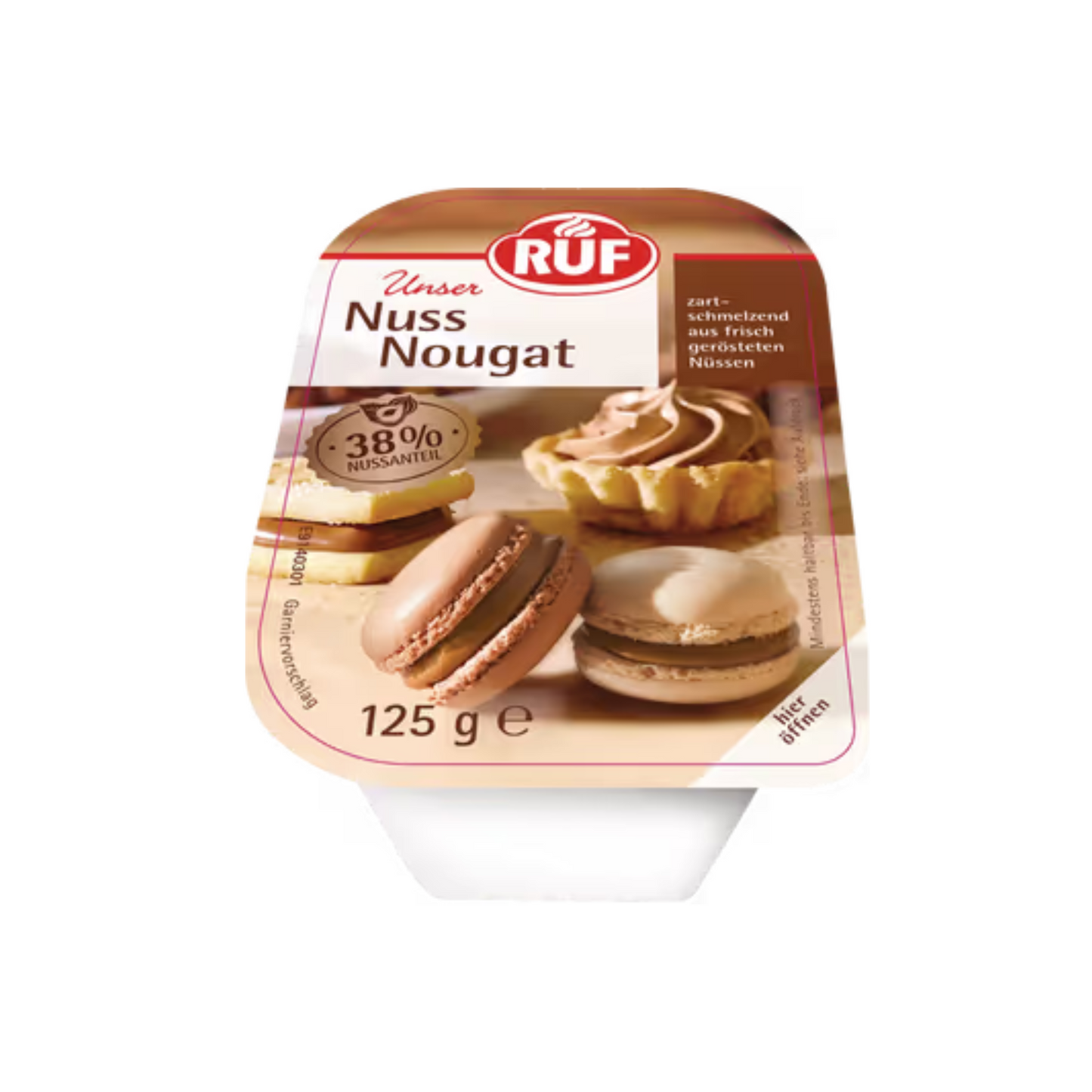 RUF Nuss Nougat 125g