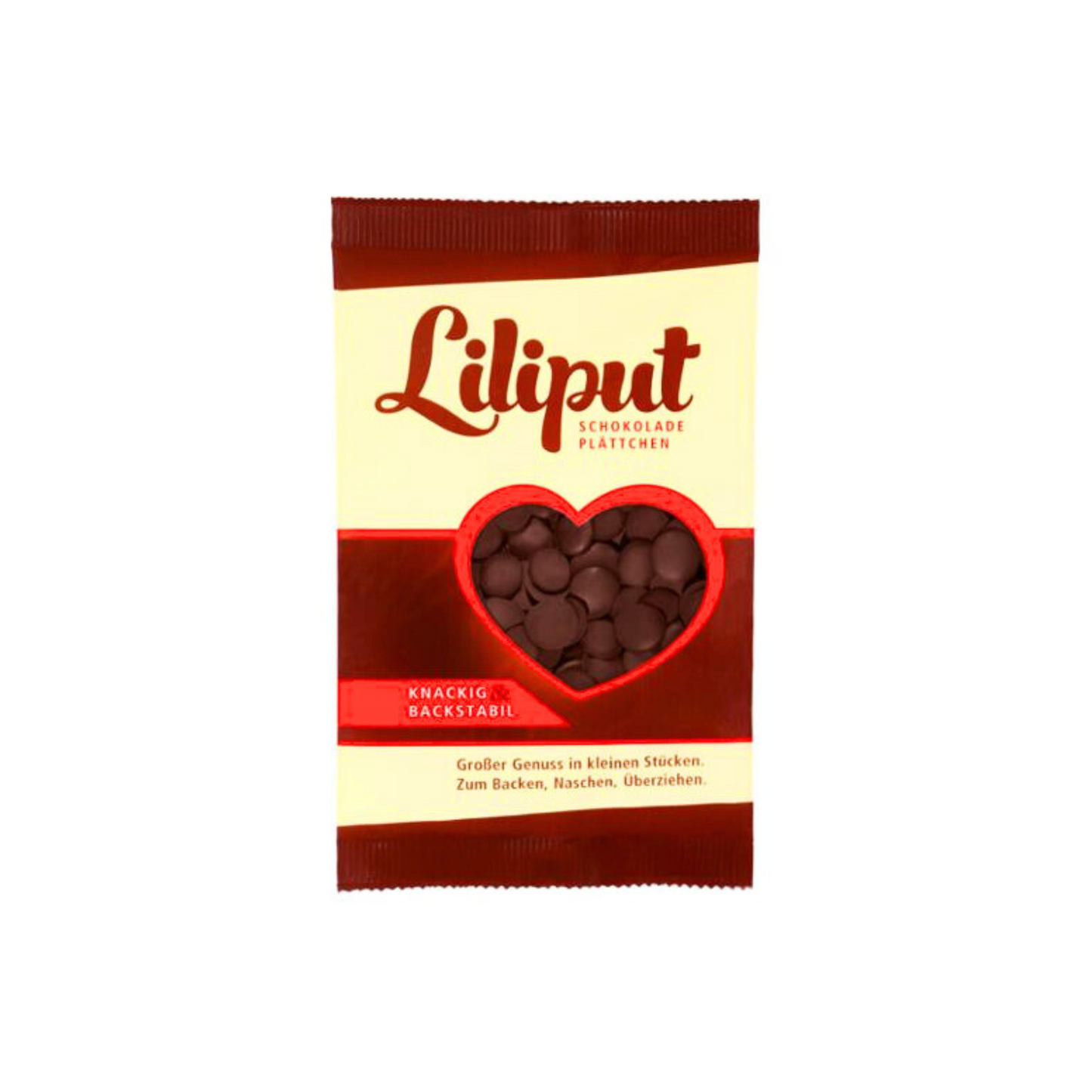 Herza Liliput Schokoladen-Plättchen 100g
