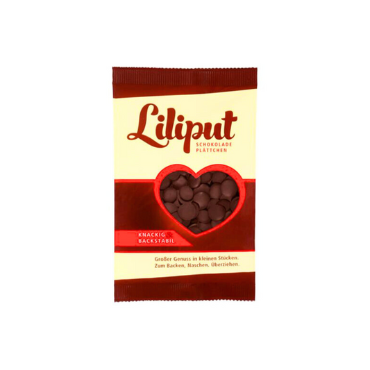 Herza Liliput Schokoladen-Plättchen 100g