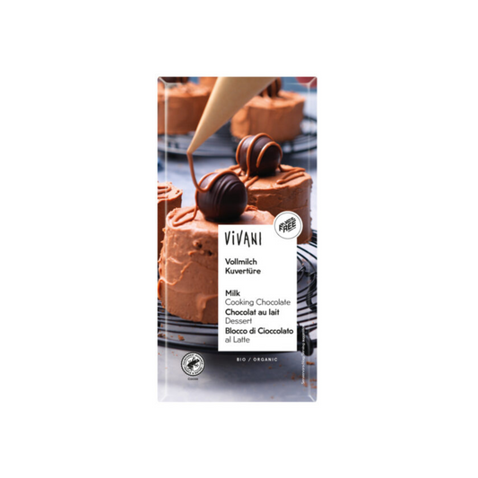 Bio Vivani Kuvertüre Vollmilch 200g