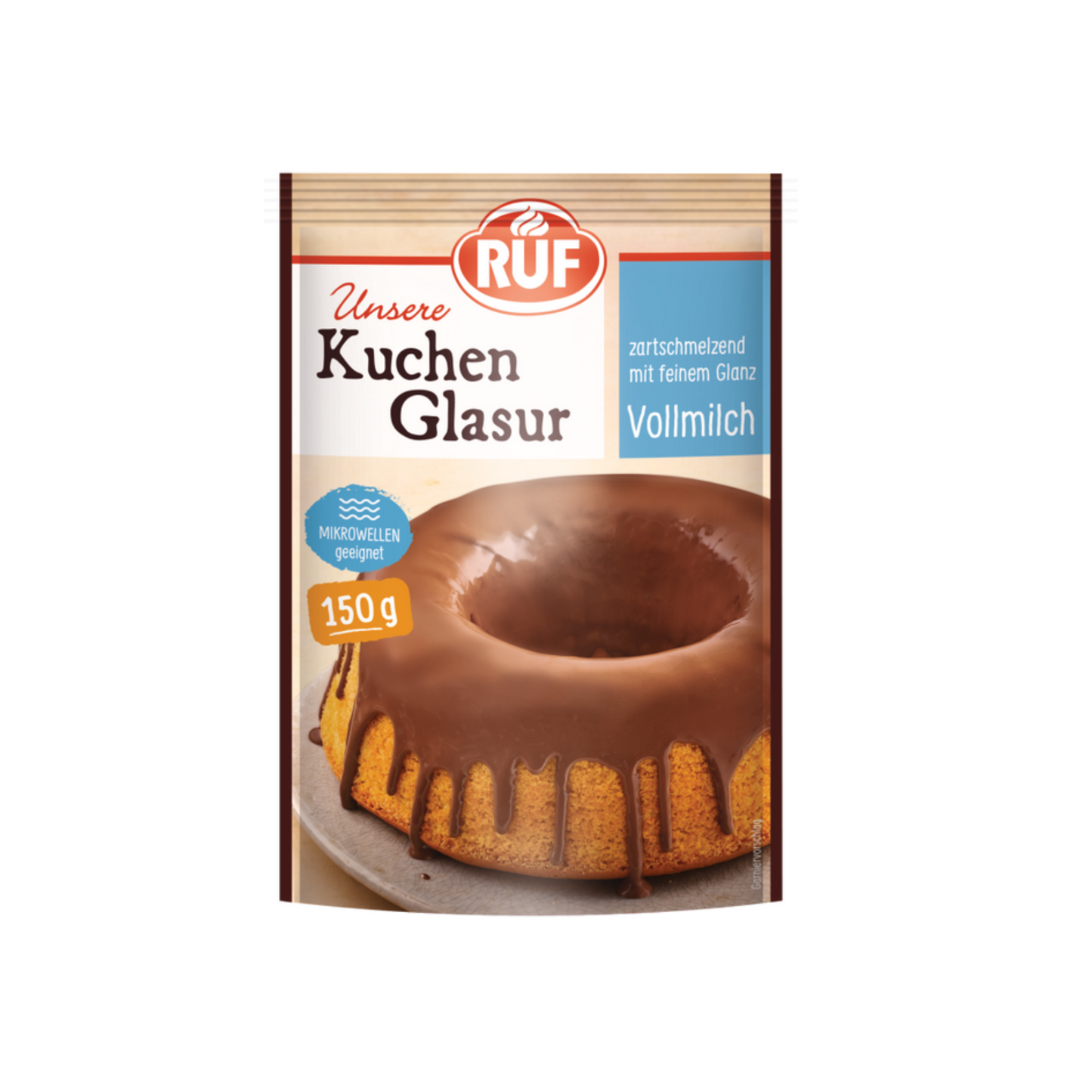 RUF Glasur Vollmilch 150g