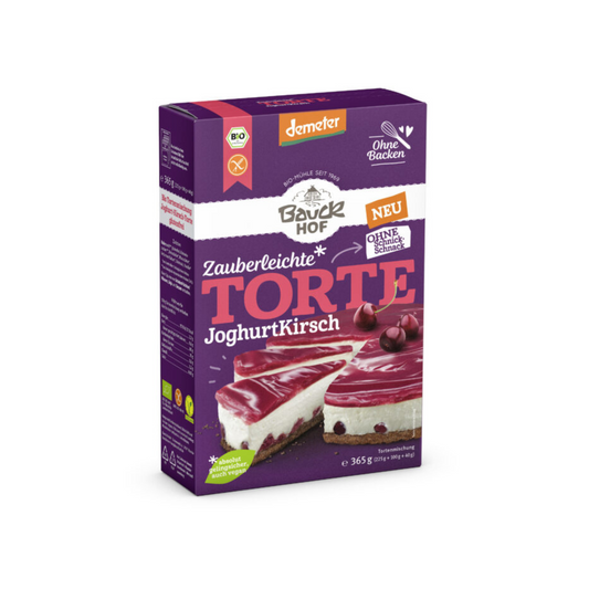 Demeter Bauck Torte Joghurt-Kirsch Backmischung 365g