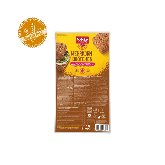 Dr.Schär Mehrkornbrötchen 4ST 210g
