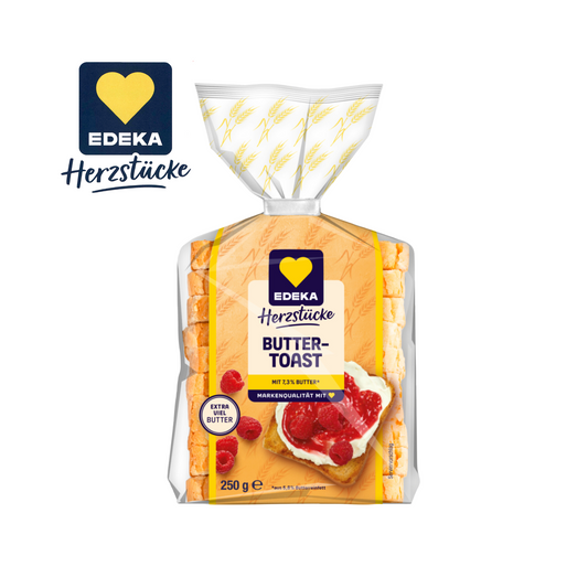 EDEKA Herzstücke Buttertoast 250g
