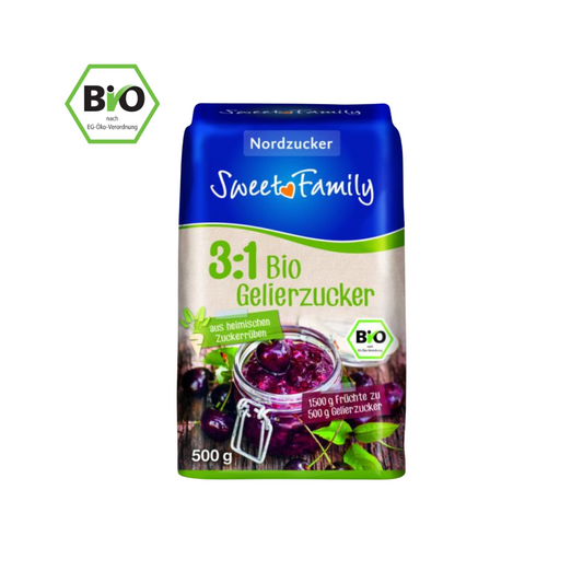 Nordzucker Sweet Family Bio Gelierzucker 3:1 500g