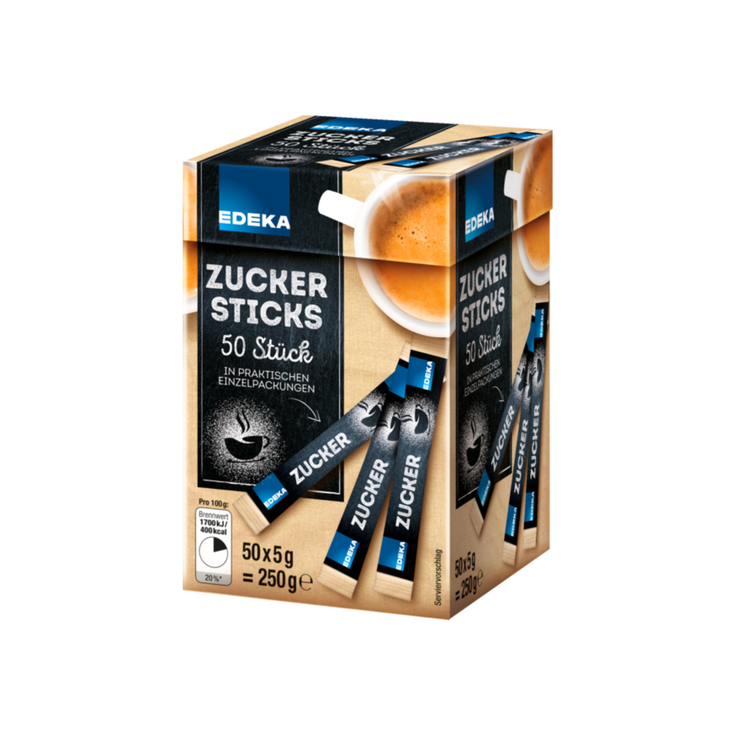 EDEKA Zuckersticks 50x5g