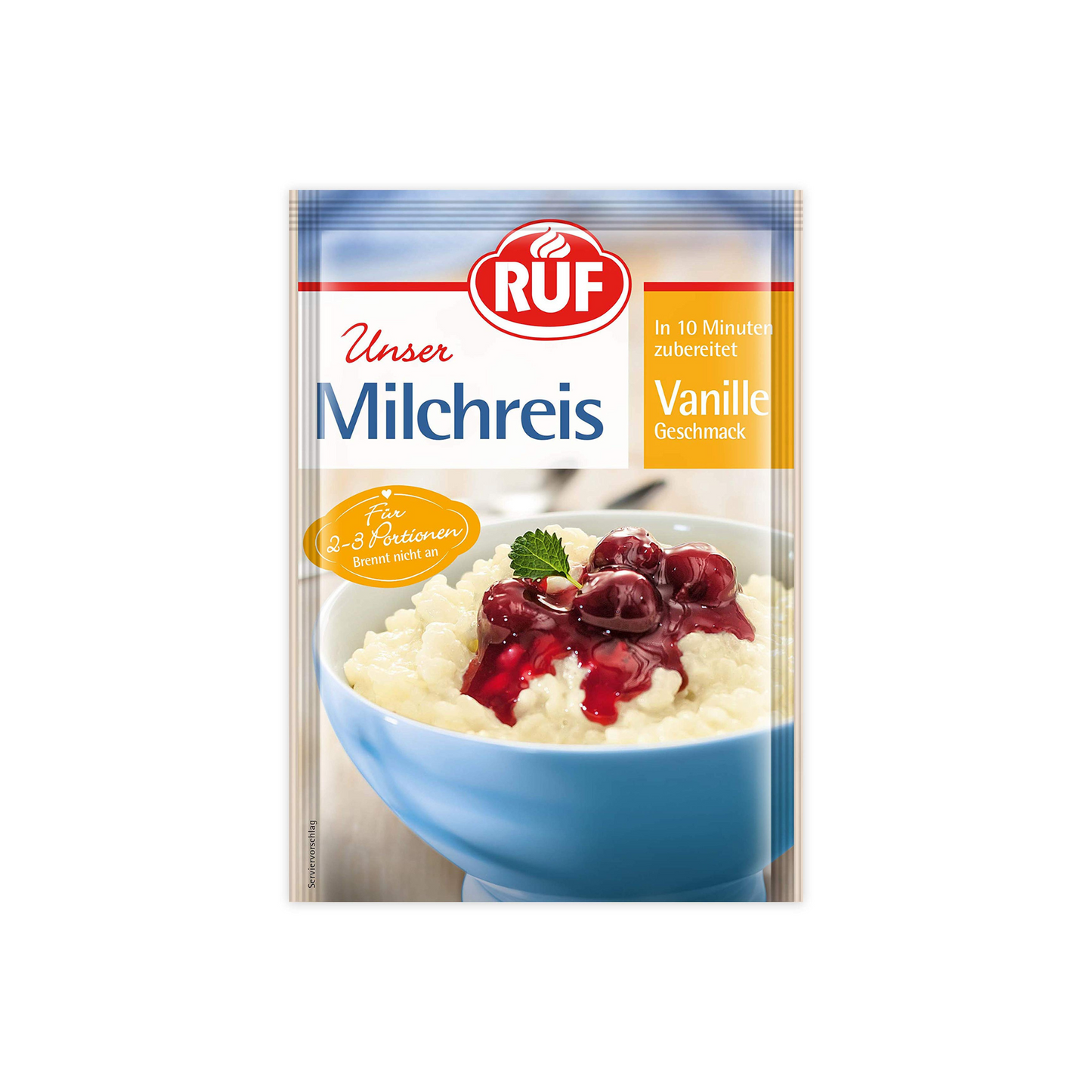 RUF Milchreis Vanille-Geschmack 125g