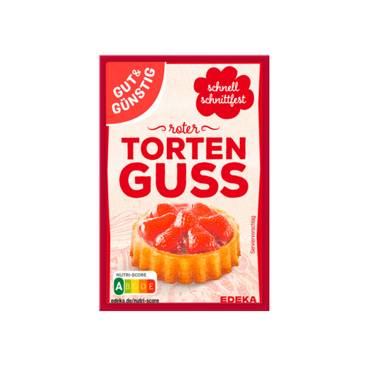GUT&GÜNSTIG Tortenguss rot für 6x250ml