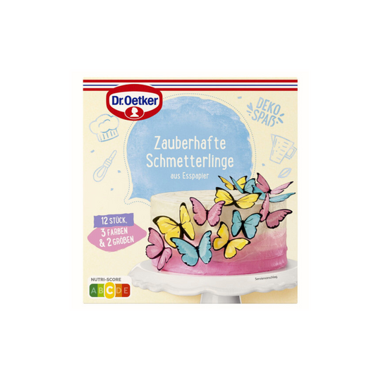 Dr.Oetker Zauberhafte Schmetterlinge 12ST