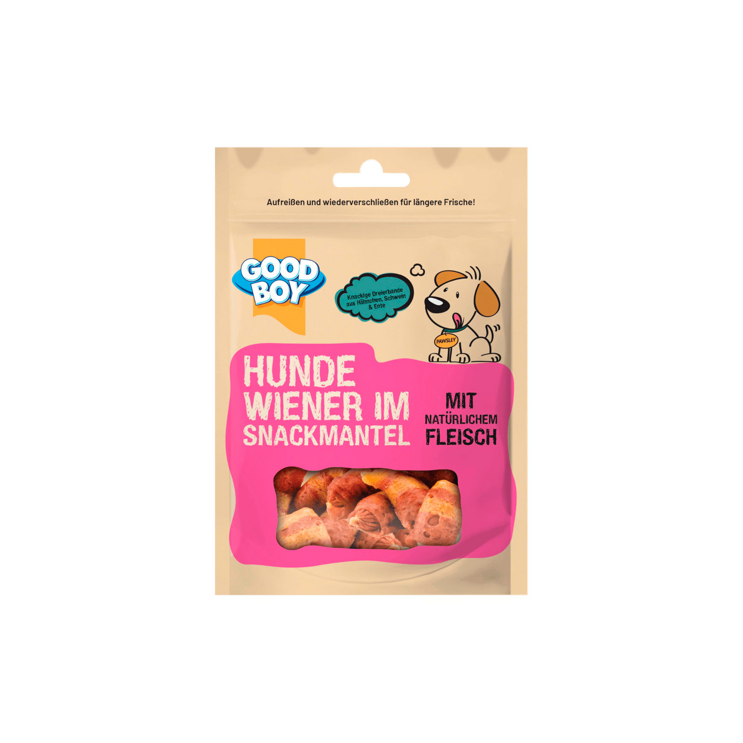Good Boy Wiener im Snackmantel 80g