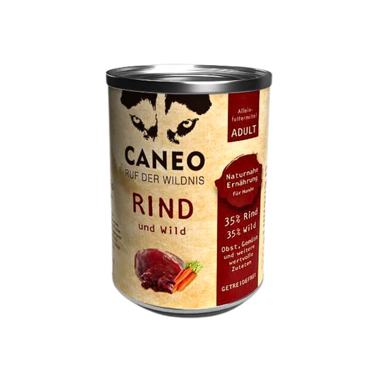 Caneo Hundenahrung Rind 800g