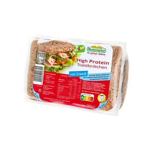 Mestemacher Eiweiß Toastbrötchen 260g