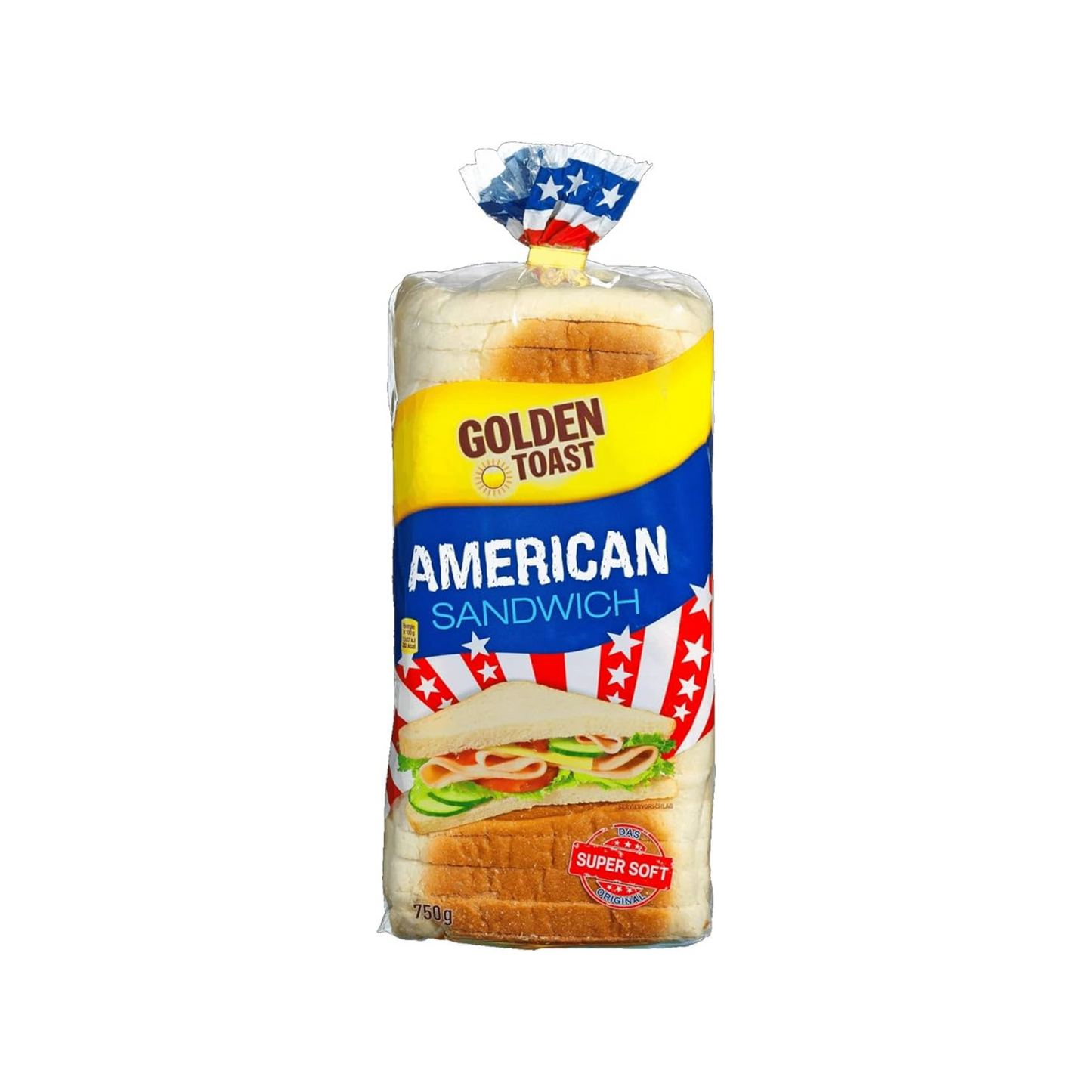 Golden Toast American Sandwich 750g