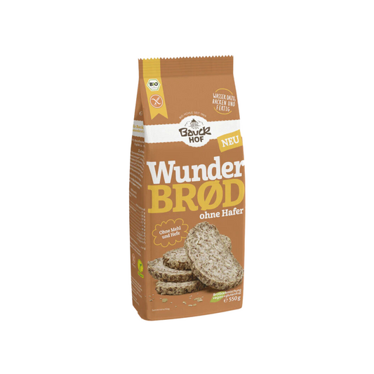 Bio Bauckhof Wunderbrot ohne Hafer 550g