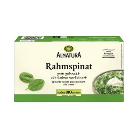 Bio Alnatura Rahmspinat 450g