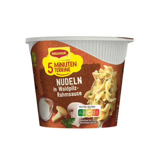 Maggi 5 Minuten Terrine Nudeln Waldpilz Sauce 56g