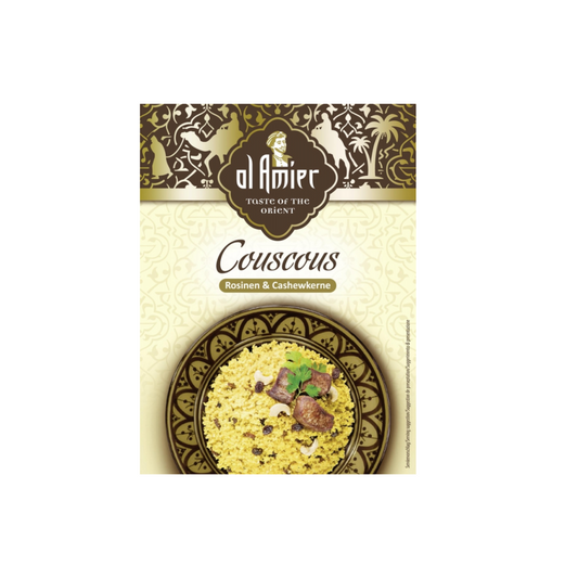 Al Amier Couscous mit Rosinen und Cashewkernen 200g