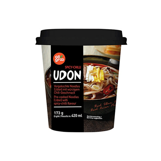 Allgroo Udon Cup-Nudeln Chili 173g