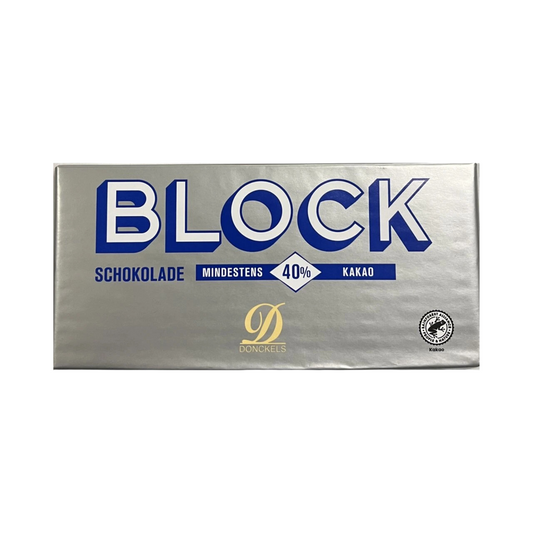 Donckels Blockschokolade 40% 200g