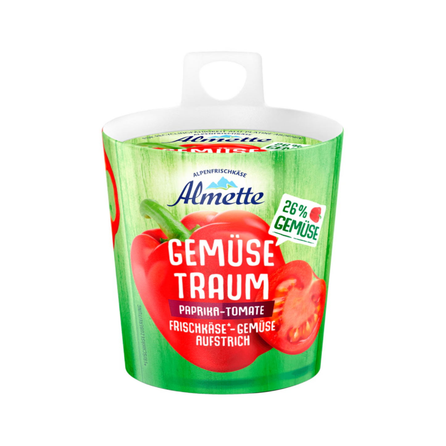 Almette Gemüsetraum Paprika-Tomate Doppelrahmstufe 140g