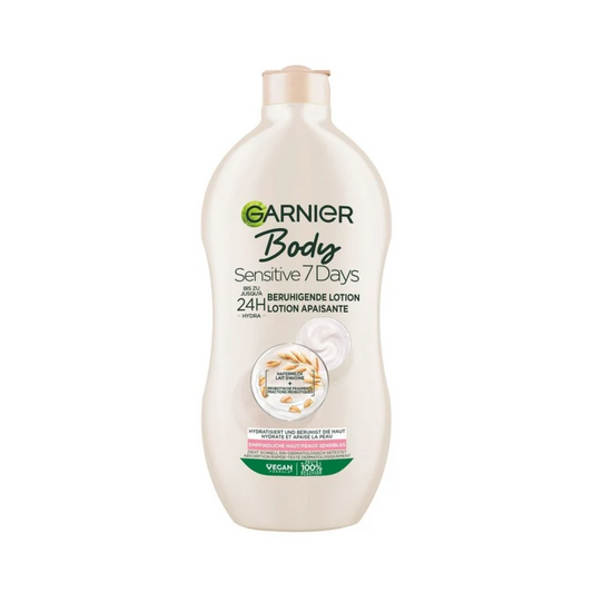 Garnier Körpermilch Body Sensitive 7Tage Hafermilch für trockene und empfindliche Haut 400ml