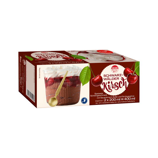 Hexen-Eis Schwarzwälder Kirsch 2x200ml