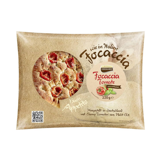 Dermaris Focaccia Tomate 220g