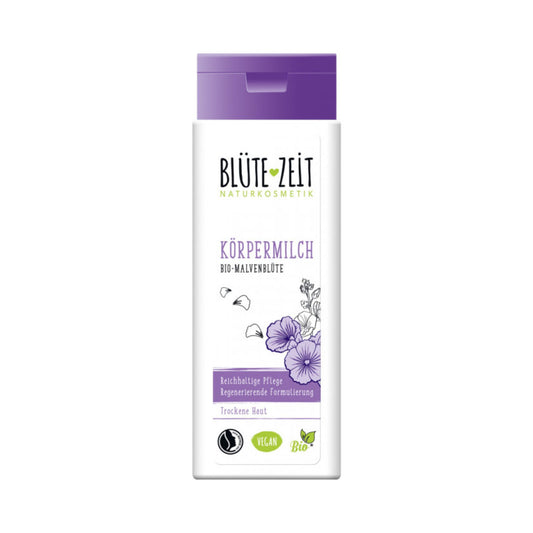 BLÜTEZEIT Körpermilch Bio Malvenblüte 250ml