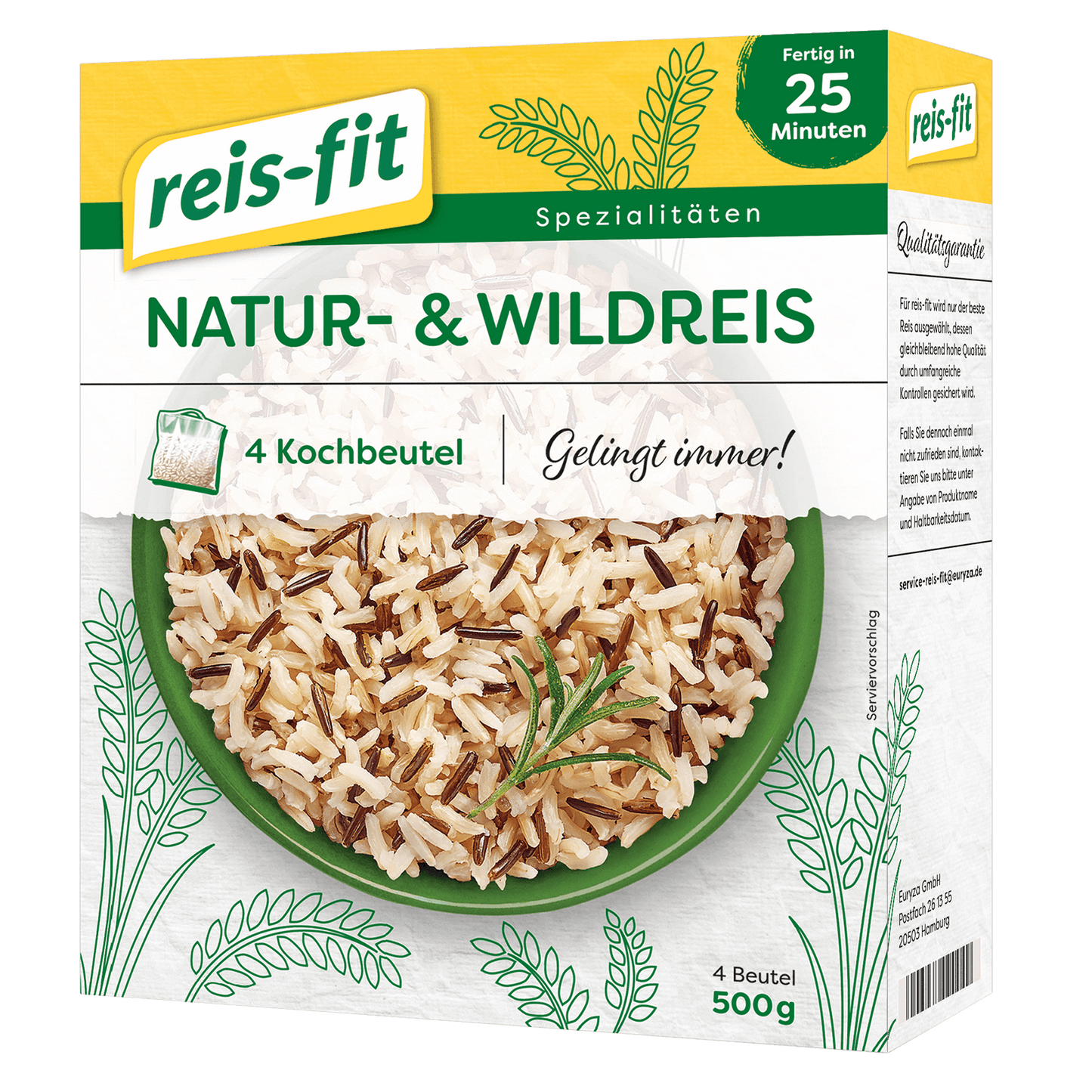 reis-fit Natur&Wildreis 500g