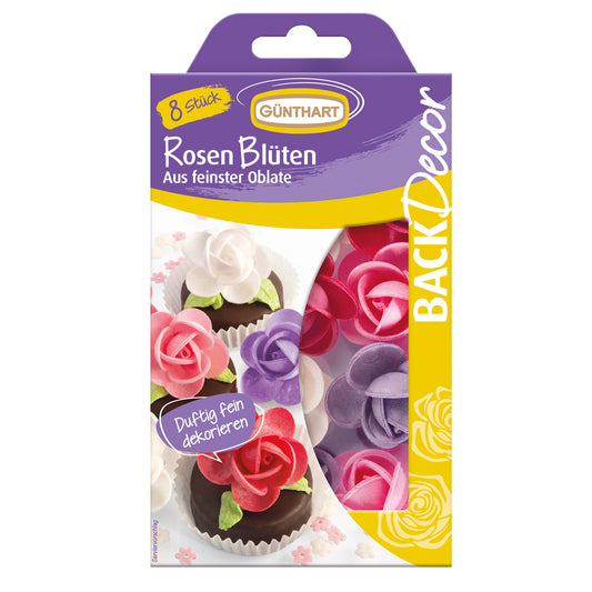 Günthart Oblaten-Rosen-Blüten 11g