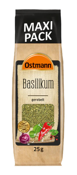 Ostmann Basilikum gerebelt 25g