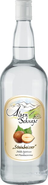 Alpenschnaps Haselnuss 33% 0,5l