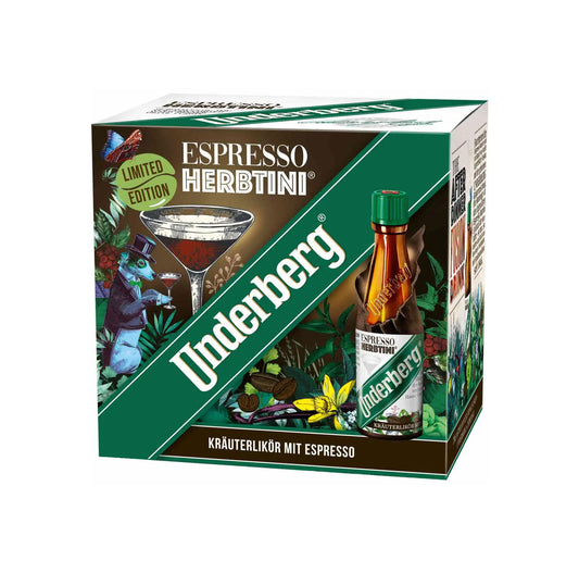 Underberg Espresso Herbtini 27% 12x0,02l