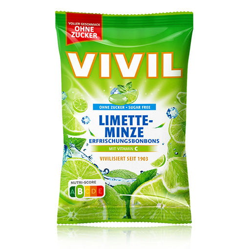 Vivil Limette-Minze ohne Zucker 120g