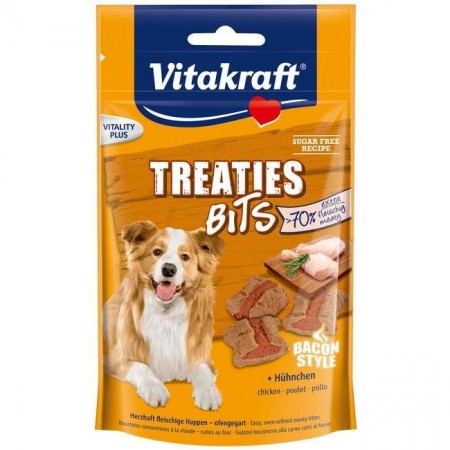 Vitakraft Treaties Bits Hühnchen Bacon 120g