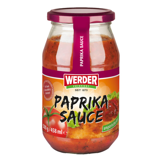 Werder Paprika Sauce 500g