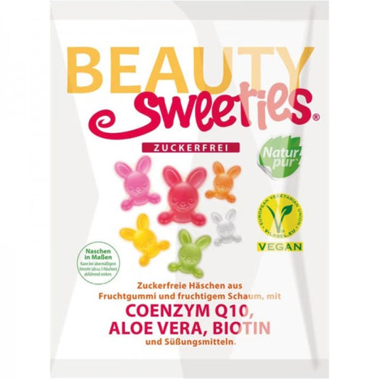 Beauty Sweeties Zuckerfreie Häschen Vegan 125g