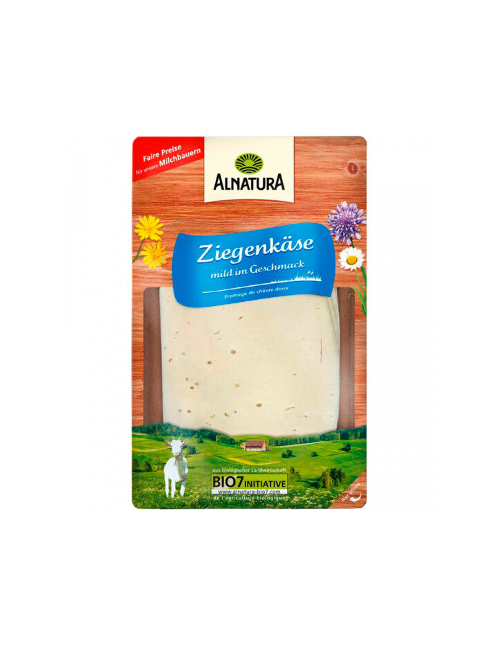 Bio Alnatura Ziegengouda in Scheiben 50% Rahmstufe 125g